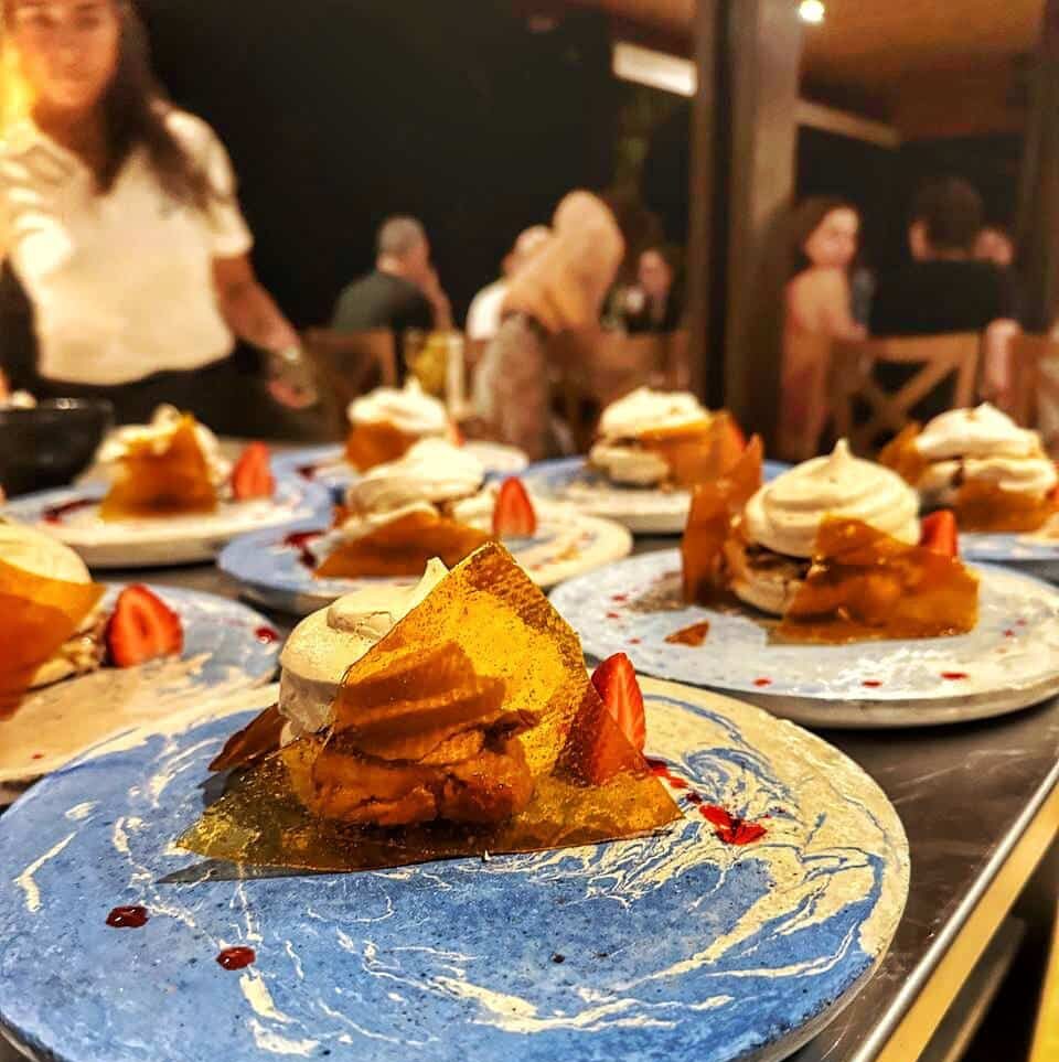dessert during your week long all inclusive surf camp experience